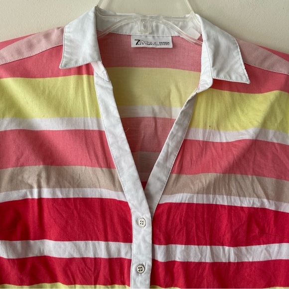 7th Avenue Design Studio New York and Company Multicolor Blouse Shirt - Picture 3 of 7